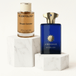 Dream Catcher smoky amber oud perfume for men by Scentology