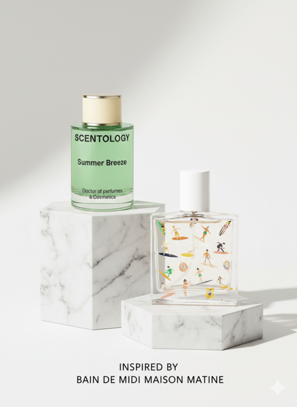 summer breeze perfume inspired by bain de midi coconut vanilla fragrance summer breeze tropical perfume bottle summer breeze white floral coconut perfume