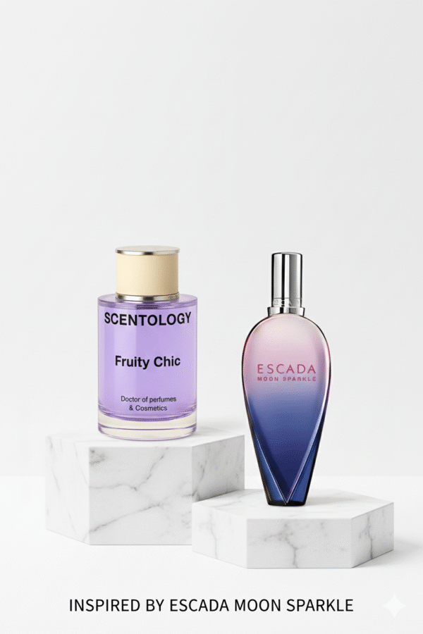 • Fruity Chic fruity perfume bottle Scentology