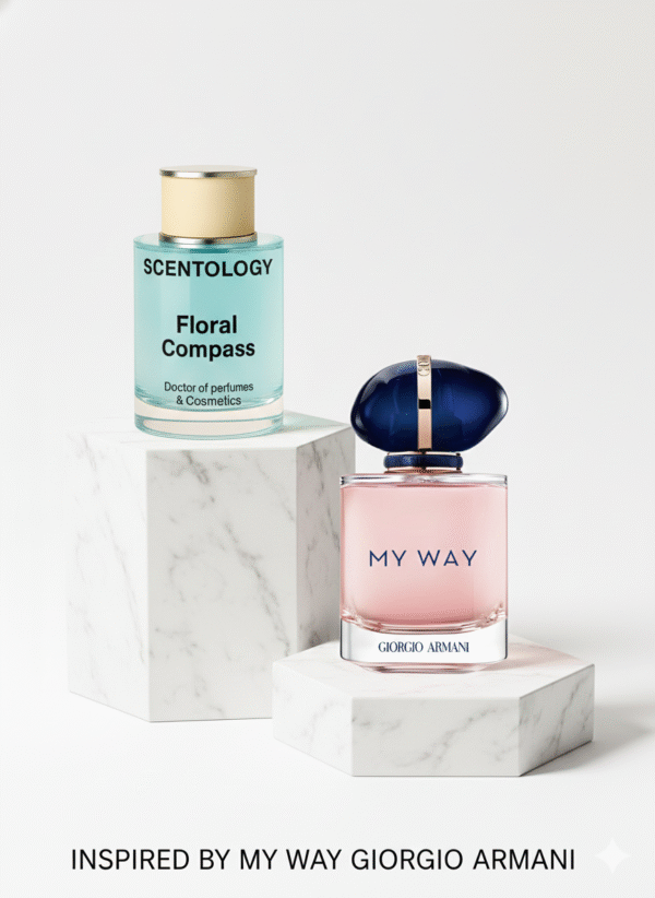 Floral Compass perfume for women inspired by My Way by Scentology