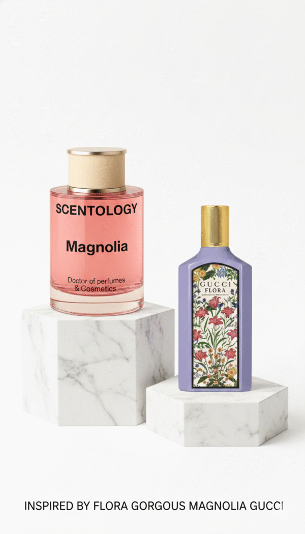 magnolia floral coconut perfume inspired by gorgeous magnolia scentology