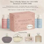 Luxury body mist collection inspired by Chloe, Valentino, Kayali and Dior